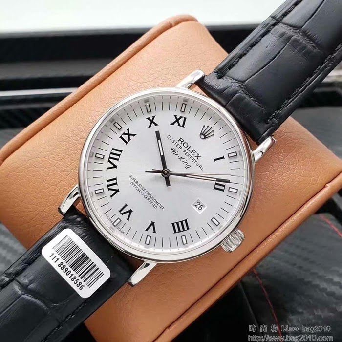 ROLEX勞力士 2019款 切利尼 百搭款 深邃藍 針扣 背透 防水 男士腕表  wssb4204